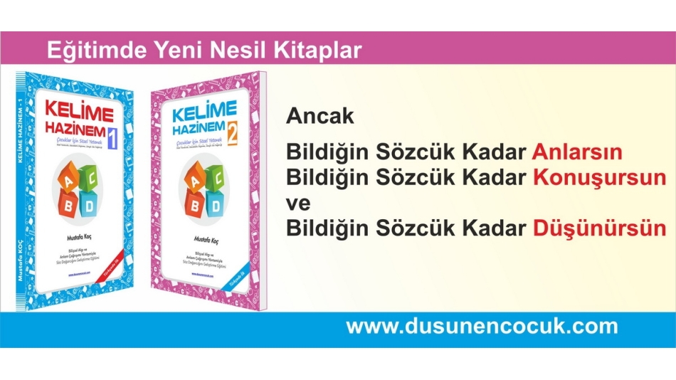 KELİME HAZİNEM KİTABIMIZ BASILDI